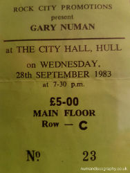 Hull Ticket